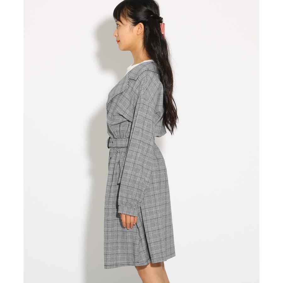 Pink Latte ピンク ラテ トレンチコートドッキングワンピース World Online Store 株 ワールド 通販 Paypayモール