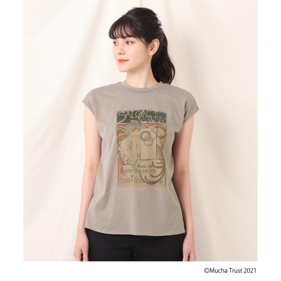 Couture Brooch クチュールブローチ Mucha サロンドクチュール プリントtシャツ World Online Store 株 ワールド 通販 Paypayモール