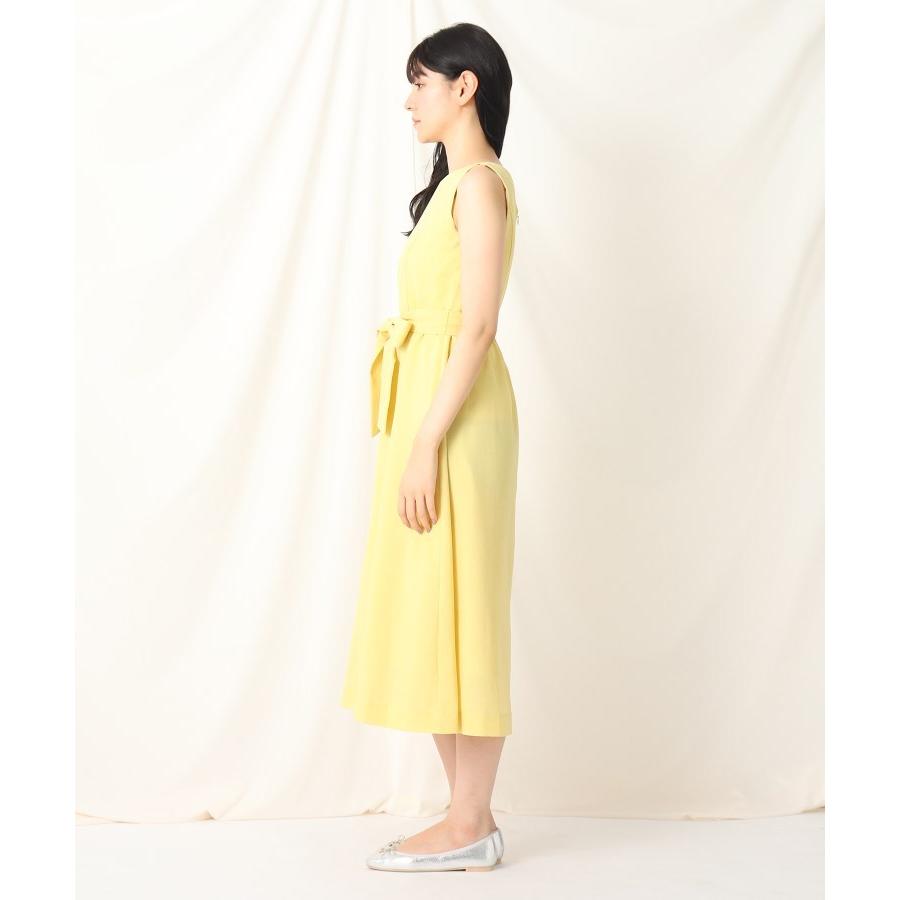 Couture Brooch クチュールブローチ ウエストギャザーリボンワンピース World Online Store 株 ワールド 通販 Paypayモール