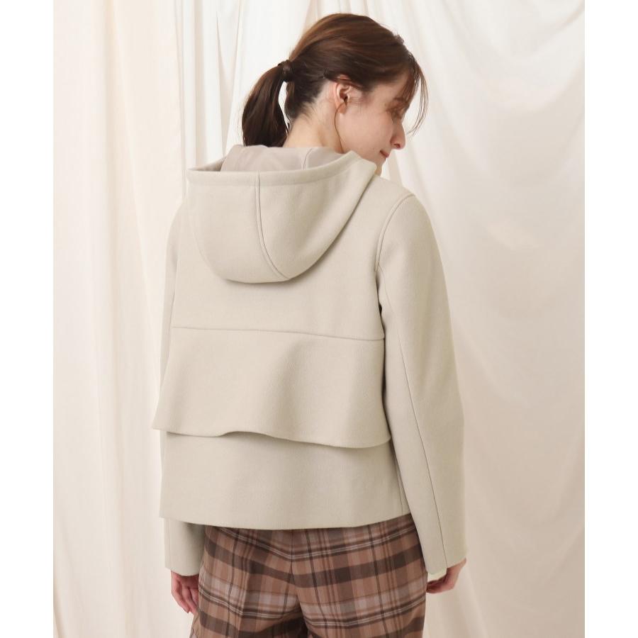 らではの Couture 株 ワールド 通販 Paypayモール Brooch クチュールブローチ 軽くて暖かいバックフリルショートコート World Online Store サンドベー Www Ensiguarda Pt