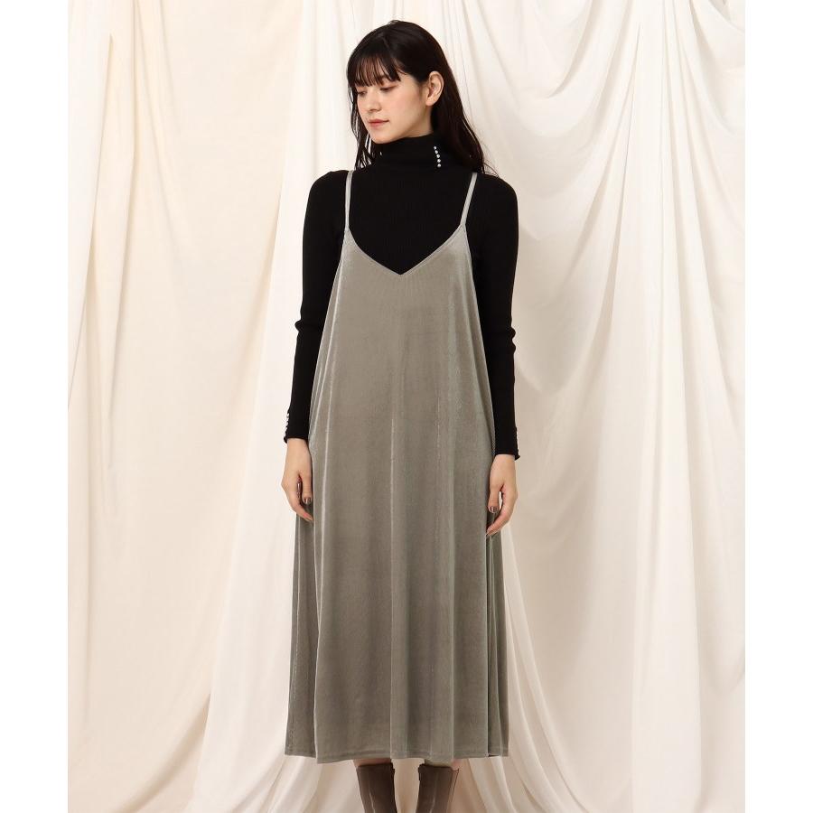 Couture Brooch クチュールブローチ シアーベロアコーデュロイキャミワンピース World Online Store 株 ワールド 通販 Paypayモール