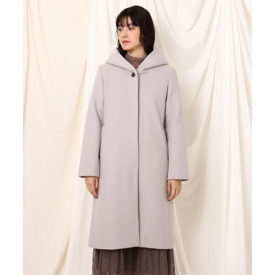 Couture Brooch クチュールブローチ メルトンバックフリルフーデットコート World Online Store 株 ワールド 通販 Paypayモール