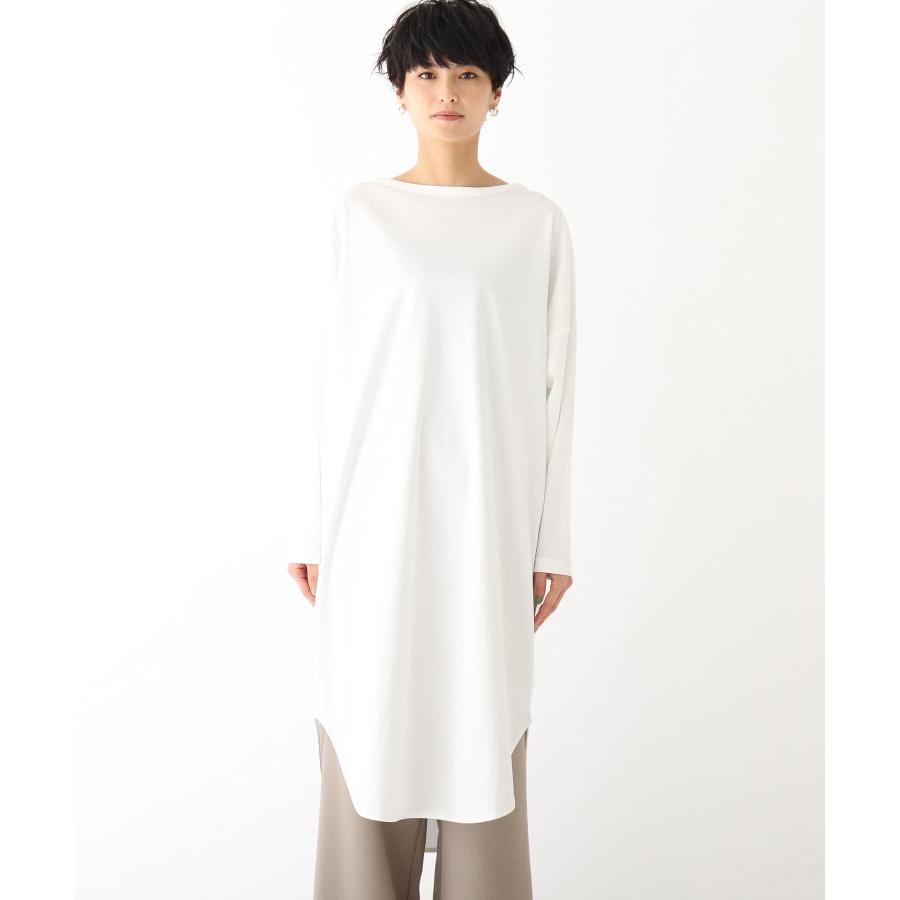 Opaque Clip オペークドットクリップ マーセライズドコットン ラウンドヘムtワンピース World Online Store 株 ワールド 通販 Paypayモール