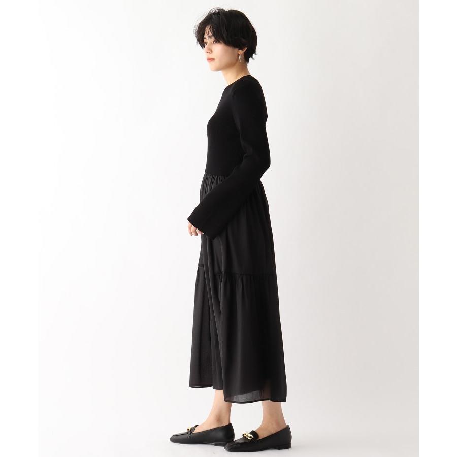Opaque Clip オペークドットクリップ C ドッキングニットフレアワンピース World Online Store 株 ワールド 通販 Paypayモール