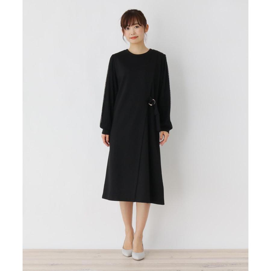 Shoo La Rue Dreskip シューラルー ドレスキップ 袖レースサイドベルトワンピース Br741s00 World Online Store 株 ワールド 通販 Yahoo ショッピング