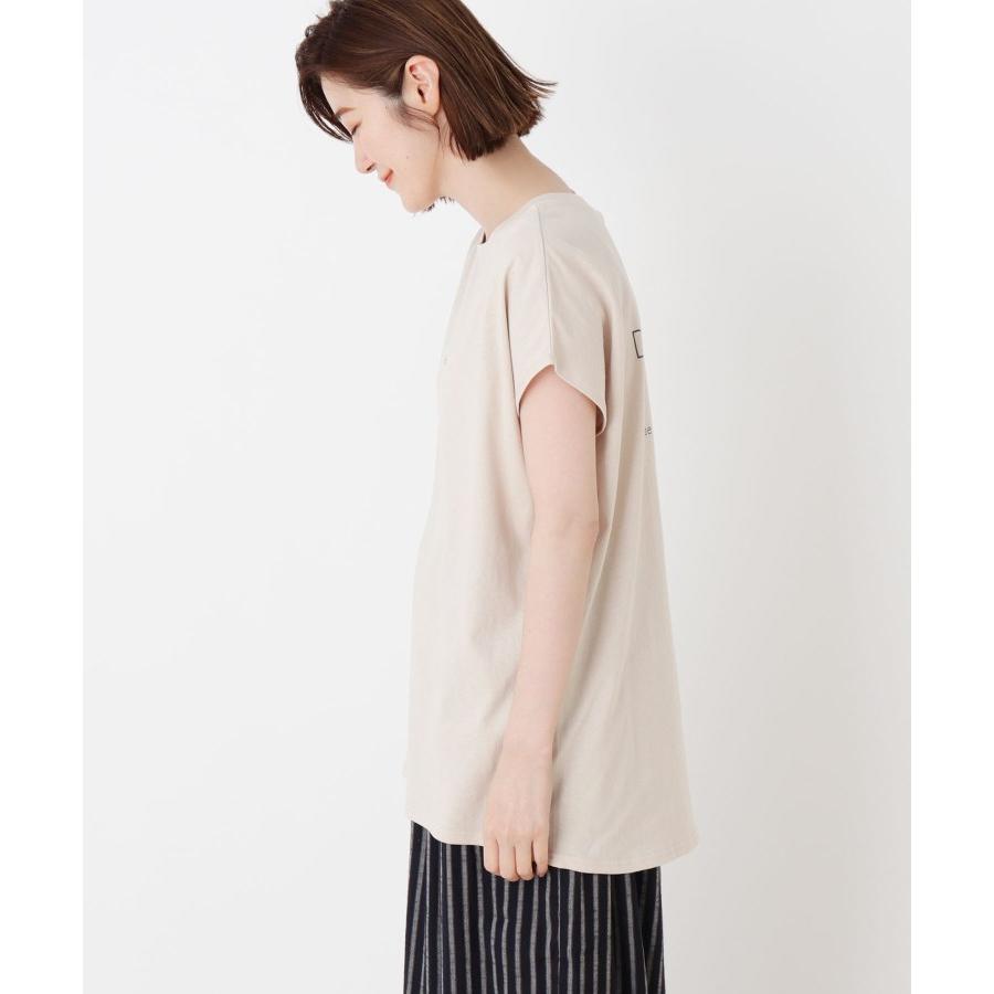 Shoo La Rue Dreskip シューラルー ドレスキップ ロゴゆるフレンチtシャツ World Online Store 株 ワールド 通販 Paypayモール