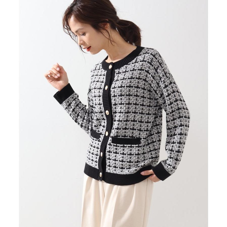 SHOO・LA・RUE/DRESKIP(シューラルー/ドレスキップ)ツイードニットカーディガン|WORLD ONLINE STORE (株)ワールド|08