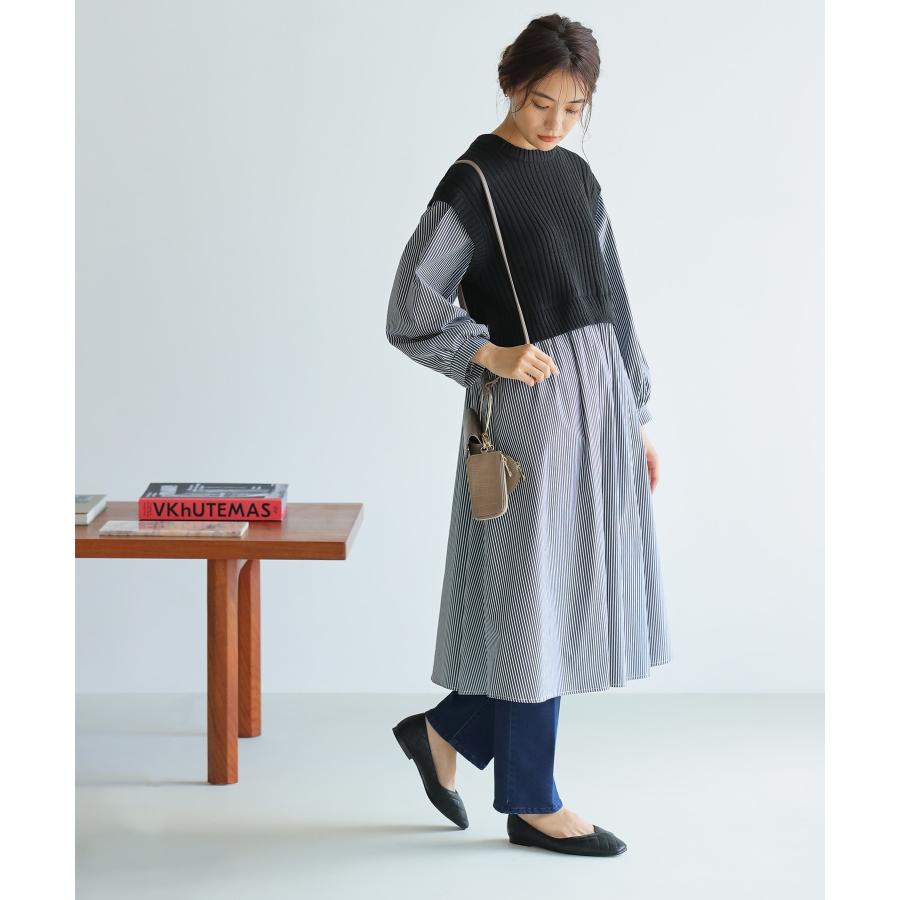 Grove グローブ S Ll ベストドッキングシャツワンピース Br761f0147 World Online Store 株 ワールド 通販 Yahoo ショッピング