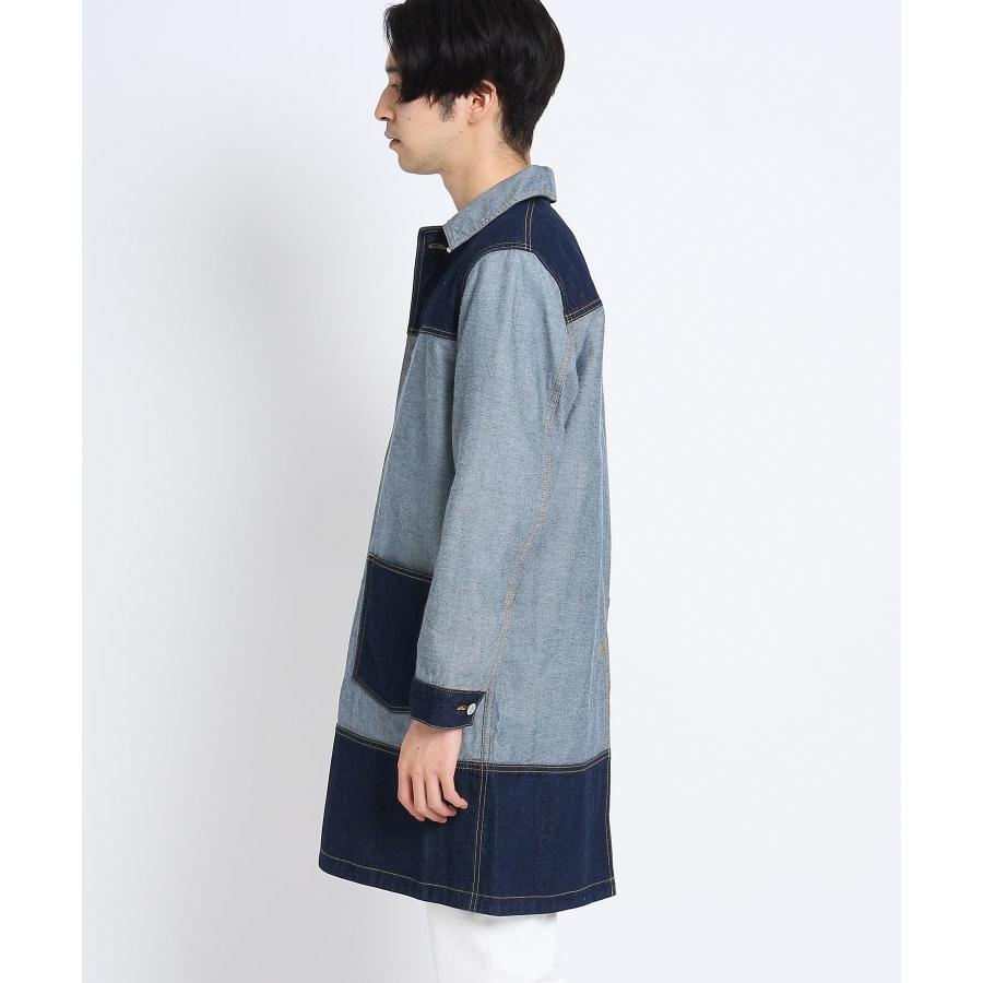 のあるコッ Dessin Men デッサン メンズ 8ozデニムロングジャケット 株 ワールド 通販