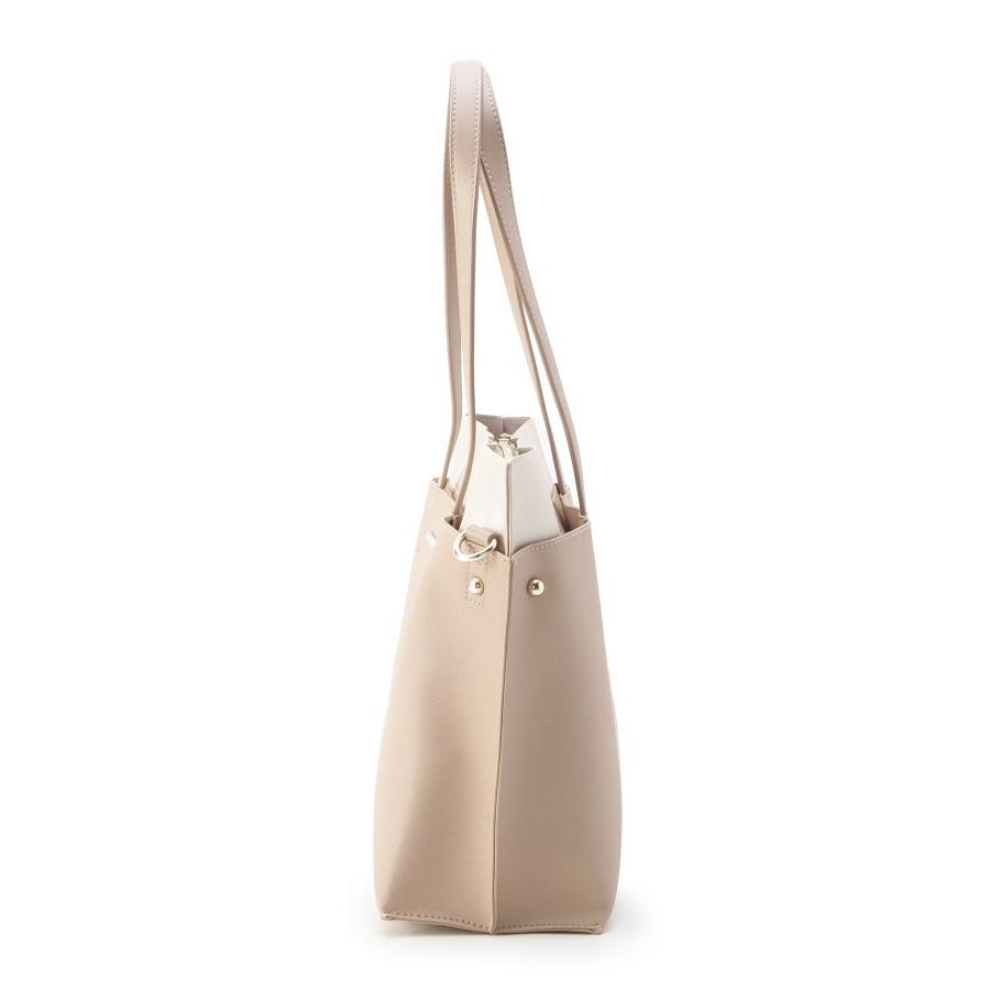Passage Mignon パサージュ ミニョン 2wayバイカラー配色あおりトートバッグ Brn4719f0055 World Online Store 株 ワールド 通販 Yahoo ショッピング