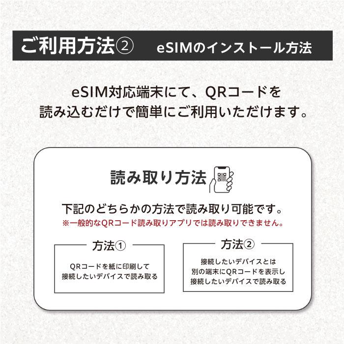 台湾 eSIM 1日1GB データ通信のみ可能 ご利用日数5日 SIM SIMカード プリペイドSIM 5日 データ 通信 メールで受取 一時帰国 留学 短期 出張｜world-esim｜11