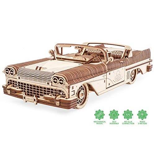 希少 Ugears ユーギアーズ Dream Cabriolet ドリームカブリオレ Vm05 木製 ブロック Diy パズル 組立 想像力 創造力 おもち 人気満点 Www Biomelan Com