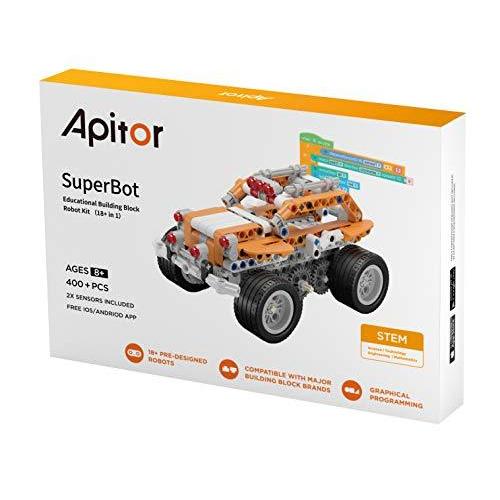 アピターApitor SuperBot 知育玩具 ブロック プログラミング ロボットキット