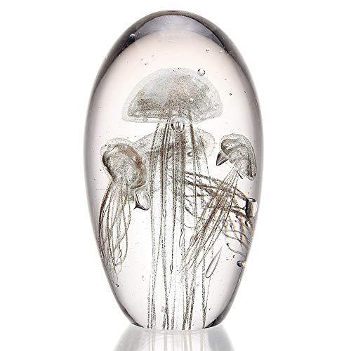 最大12%OFFクーポン SPI Home Art Glass Gold Jellyfish Quartet オブジェ、置き物