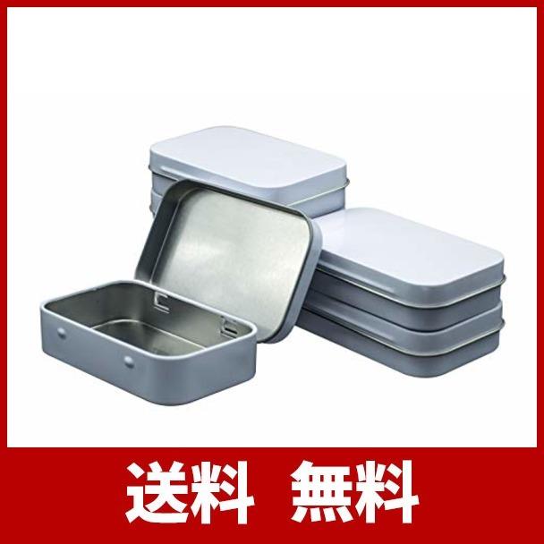 Westkaiba 6個セットブリキ缶 ミニボックス メタル収納ケース ヒンジ付き蓋 シルバー 長方形コンテナ 小物収納 雑貨入れ 白い ワールドグッズストア 通販 Yahoo ショッピング