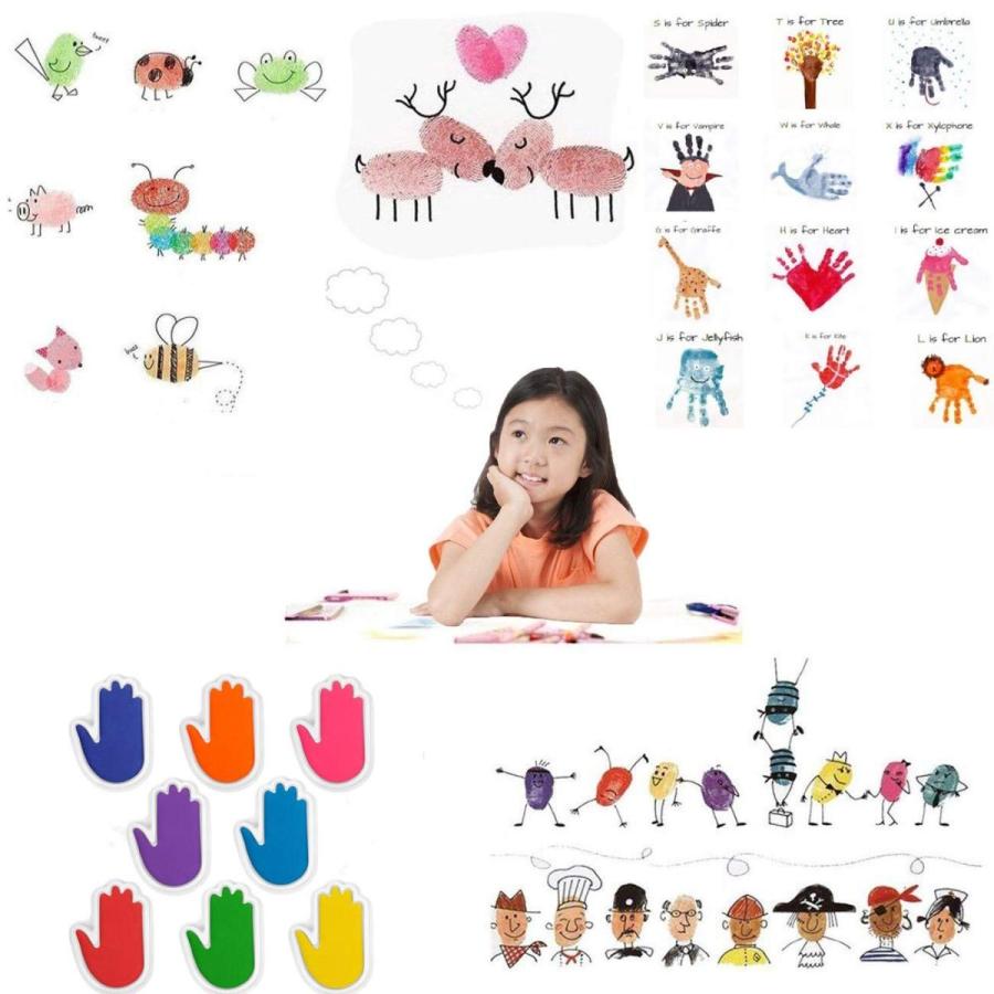 Huisen Hosho手形 水性スタンプ台 手形スタンプ インクパッド フィンガースタンプ お生産祝い 思い出を記録 無毒無害 Diy 特大サイズ 赤ちゃん 手形 足 Yahoo 49 ワールドグッズストア 通販 Yahoo ショッピング