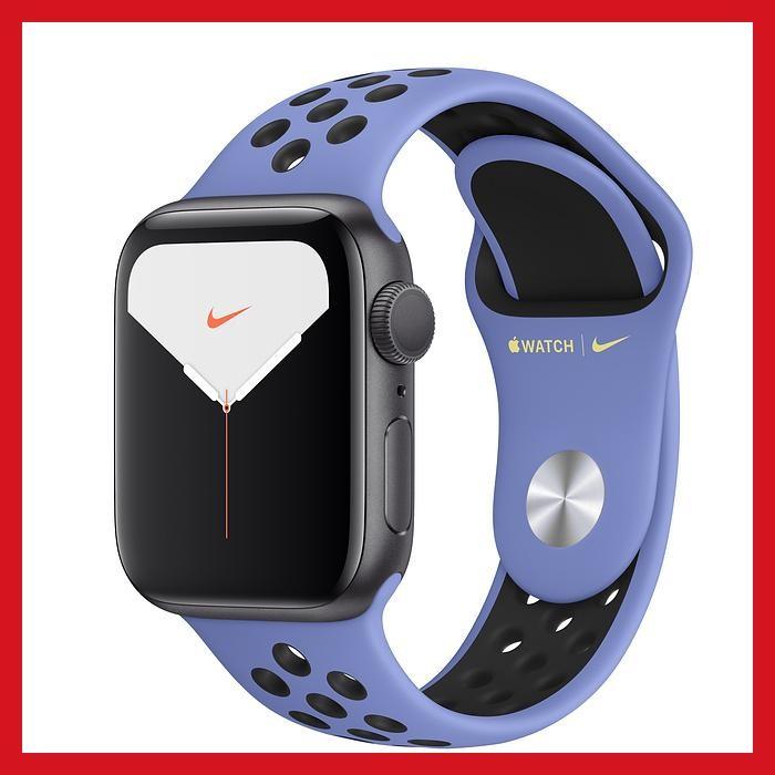 Apple Watch Nike Series 5 Gps Cellularモデル 40mmスペースグレイアルミニウムケースとロイヤルパルス ブラックnikeスポーツバンドs M M L Aula Cat