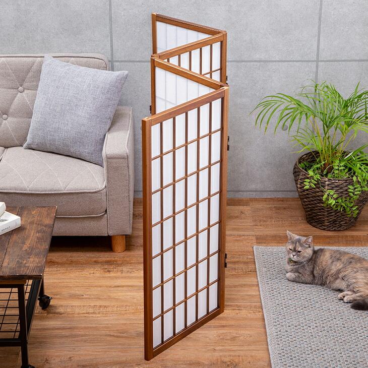 新規購入 匠木工 障子スクリーン ロータイプ4連 間仕切り家具 間仕切り