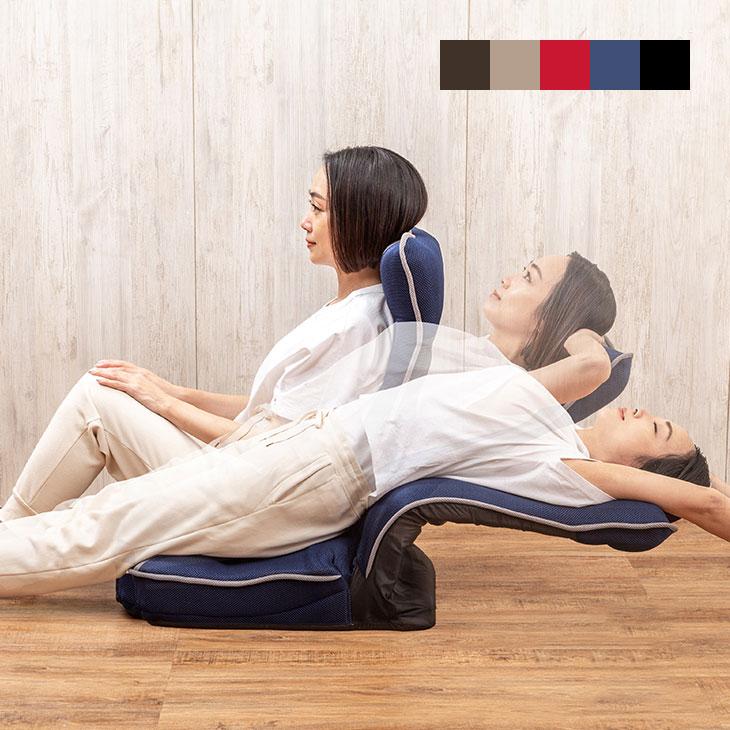 座椅子 整体師 推奨 健康 ストレッチ座椅子 ブルー 整体師さんが推奨する健康ストレッチ座椅子 ストレッチ 座椅子