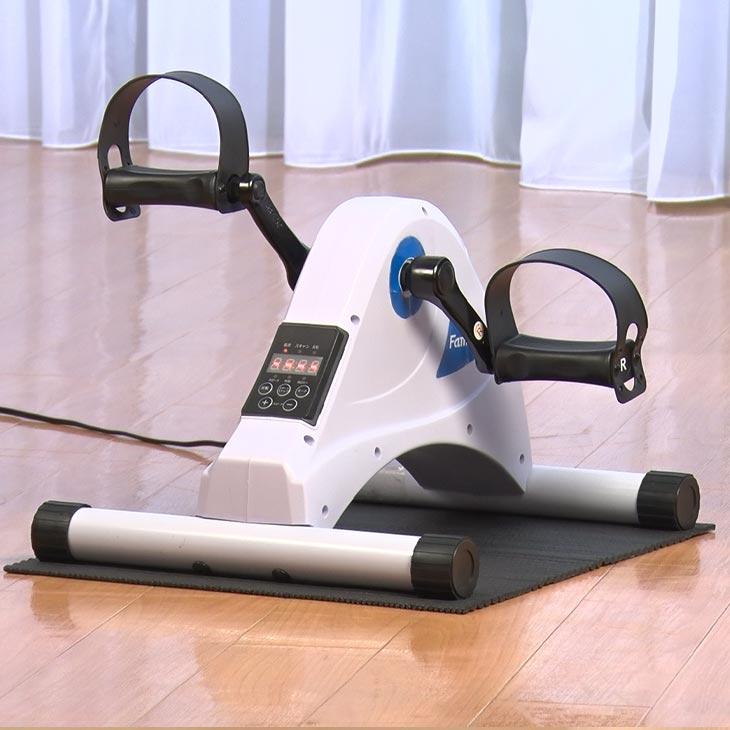 電動ルームサイクル フィットネスバイク ファミラ 足の運動器具 高齢者