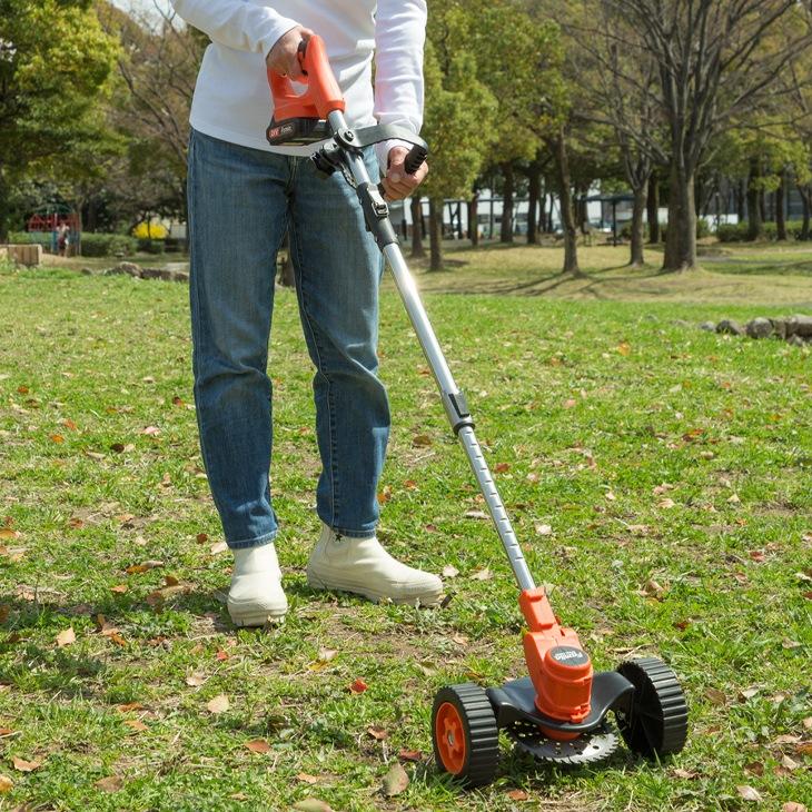 充電式コードレス4WAY草刈り機 予備バッテリー付き 充電式草刈り機