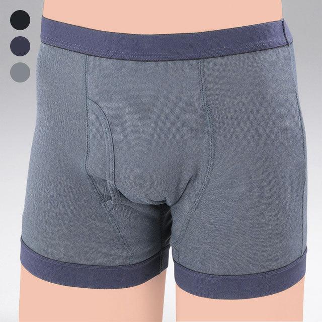 失禁用後ろモレガード付きボクサーパンツ3色組 同サイズ L 失禁用後ろモレガード付きボクサーパンツ 3色組同サイズ 失禁ボクサー