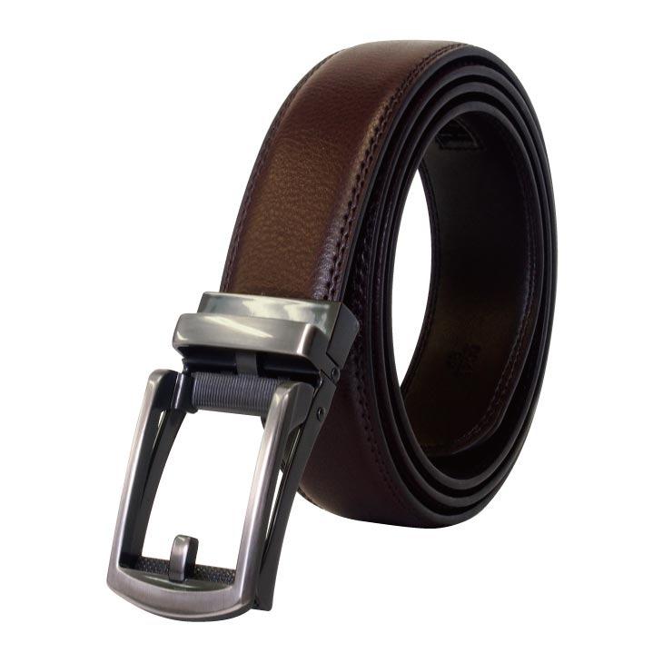 牛革ラチェット式ベルト3本組 ホールレスベルト ラチェット式ベルト