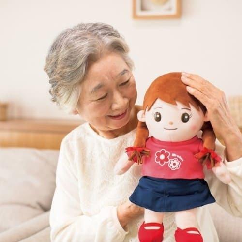 音声認識人形おしゃべりみーちゃん しゃべるぬいぐるみ しゃべる