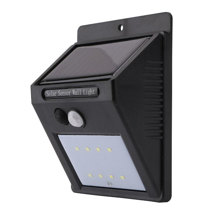 センサーライト 屋外 ソーラー 人感 8灯 4個セット LED 防水 IP65