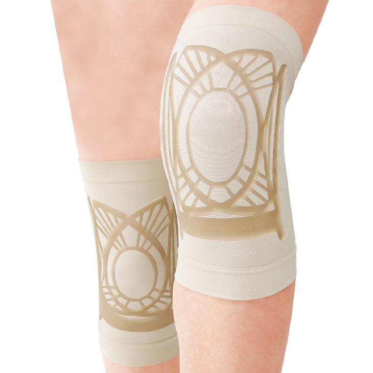 ひざ極らーくプレミアム2枚組 人工筋肉 人工筋肉膝サポーター 人工筋肉