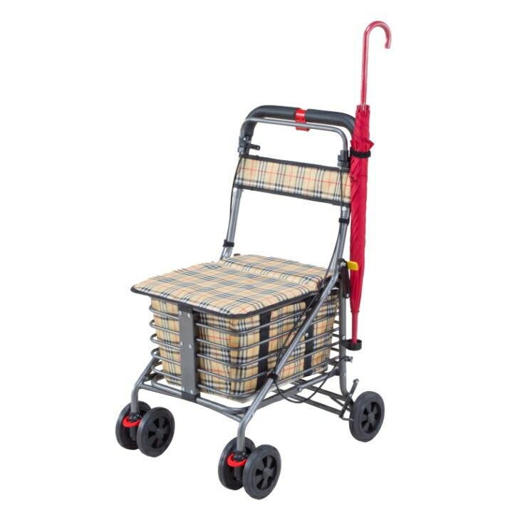 座れる安心お買物カートDX 座れるショッピングカート 座れるカート