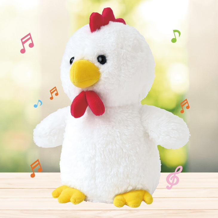 コッコちゃん 体操コッコちゃん ぬいぐるみ ラジオ体操 第一 音声 復唱 おしゃべり