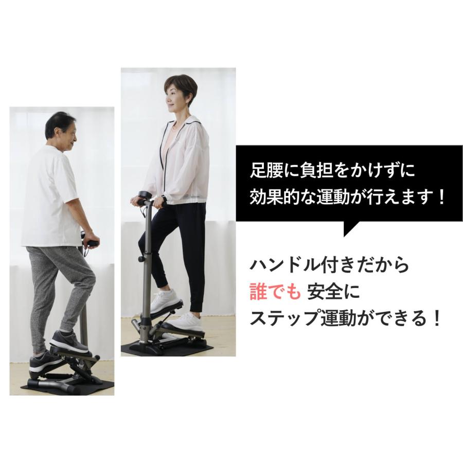 アルインコ ハンドル付きステッパー ステップマシン ステップ