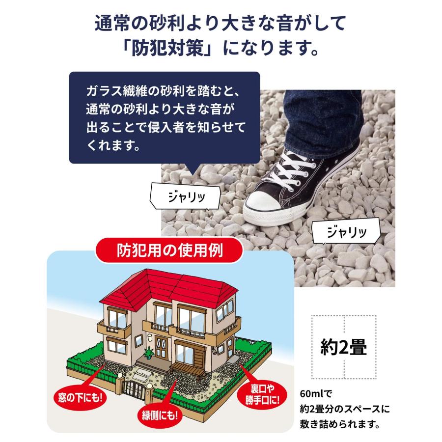 防犯対策に砕石、砂利大小、足音響くよ　30キロ目安 後悔しない防犯砂利の選び方｜種類や費用、おすすめ商品の紹介も