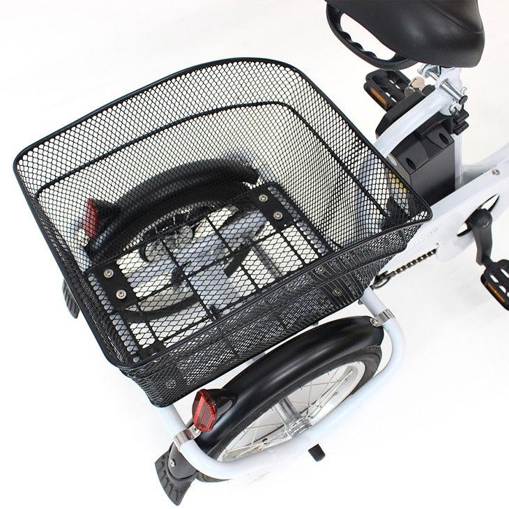 アシらくロータイプ電動アシスト三輪自転車 電動三輪車 電動アシスト