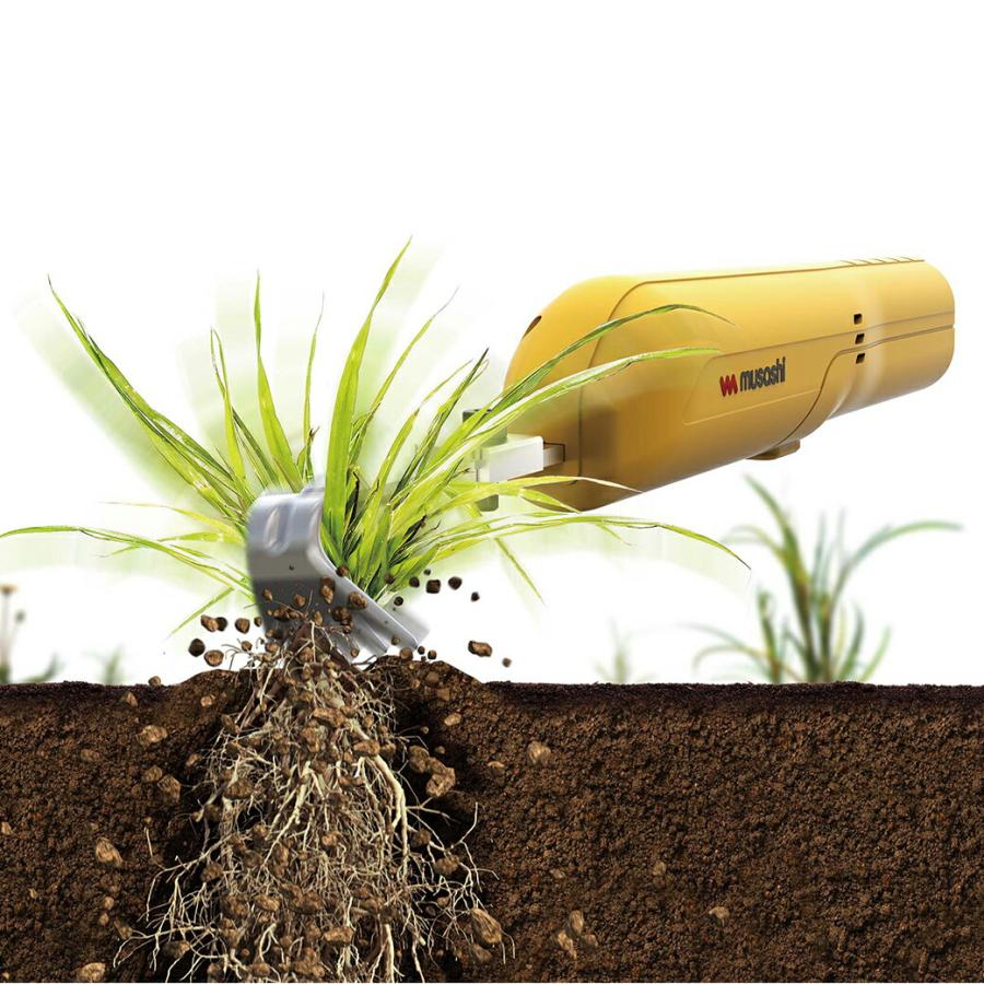 musashi（ムサシ） 除草バイブレーターミニ 電動草取り機 伸縮ハンドル