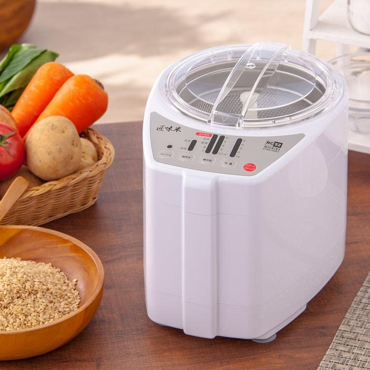即決 MICHIBA KITCHEN PRODUCT 家庭用精米機【匠味米】MB-RC52 1～5合 山本電気◆玄米 RICE フレッシュ機能 道場六三郎 中川区 早い者勝ち Amazon | 山本電気 家庭用精米機 MICHIBA KITCHEN PRODUCT 匠味米