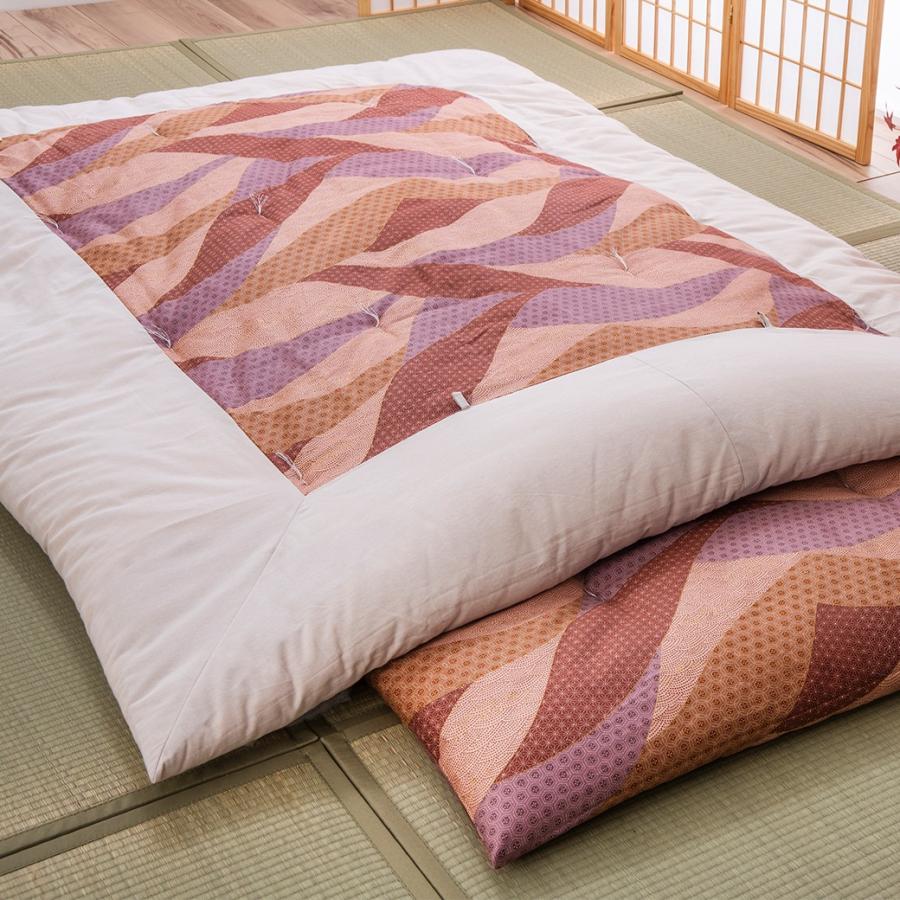 日本製〉手作り綿わた掛布団 掛け布団 シングル 天然素材 コットン