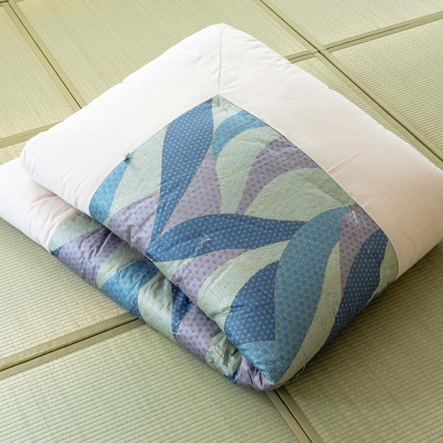 日本製〉手作り綿わた掛布団 掛け布団 シングル 天然素材 コットン