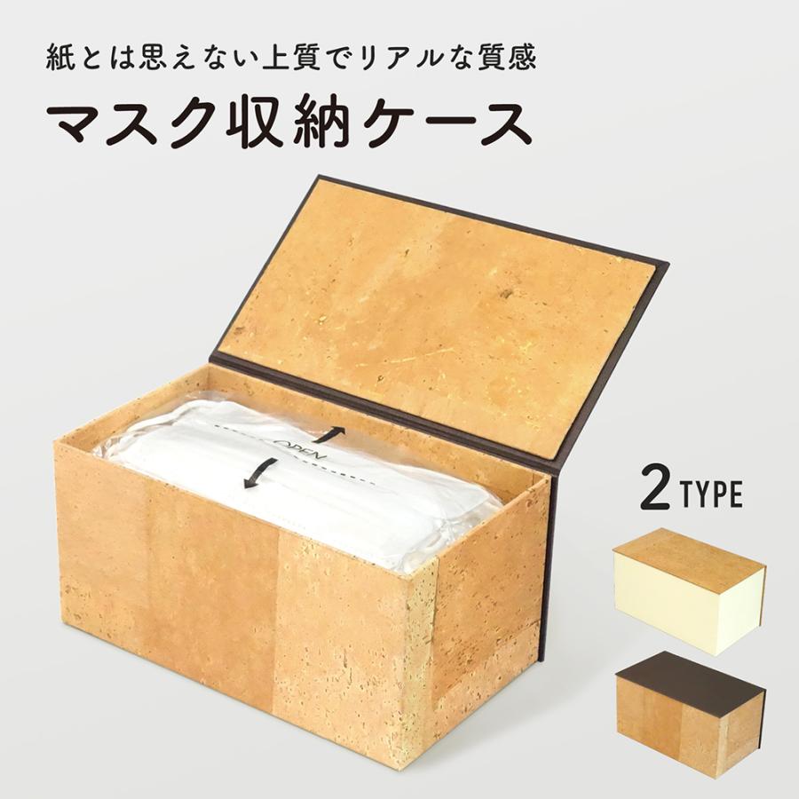 1ケース 50箱 マスク　大きいサイズ マスク収納ケース／紙製 日本製 マスクケース 50枚入マスクを箱ごと