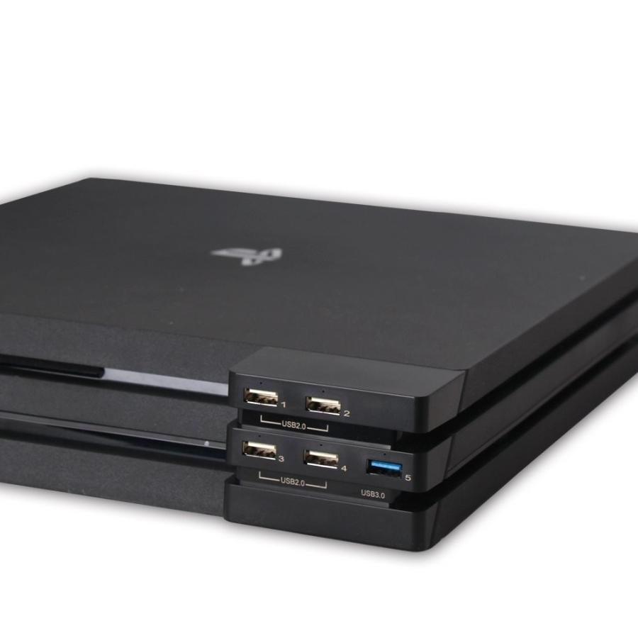 Ps4 Pro用 5ポートusbハブ Usb3 0搭載 シンプルデザイン 一体型 Playstation4 Pro Kmvps4pro5hub ワールドパスポートyahoo ショップ 通販 Yahoo ショッピング