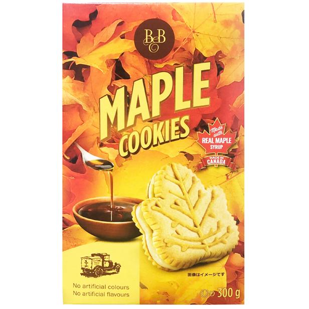 B＆B メイプルリーフクッキー 300g : ワールドプラザYahoo!店 - 通販