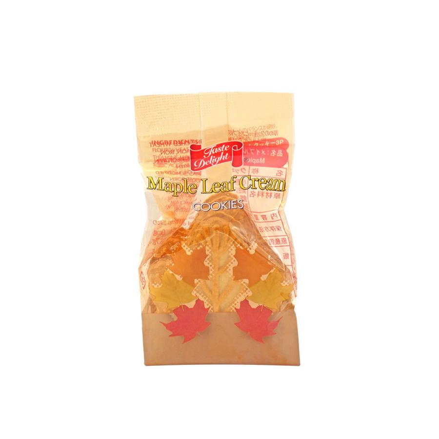 テーストデライト メイプルリーフクリームクッキー 2P 12個セット
