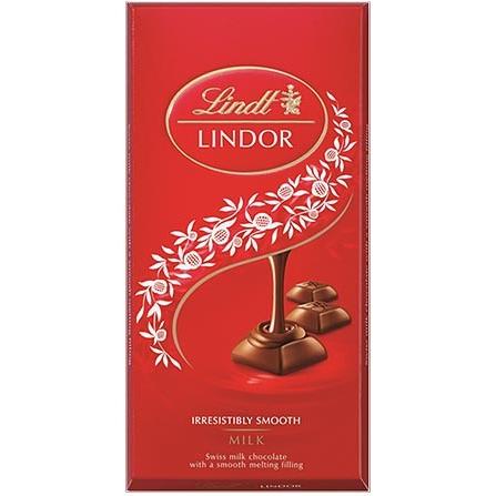 リンツ リンドールシングルズ ミルク 100g : ワールドプラザYahoo!店