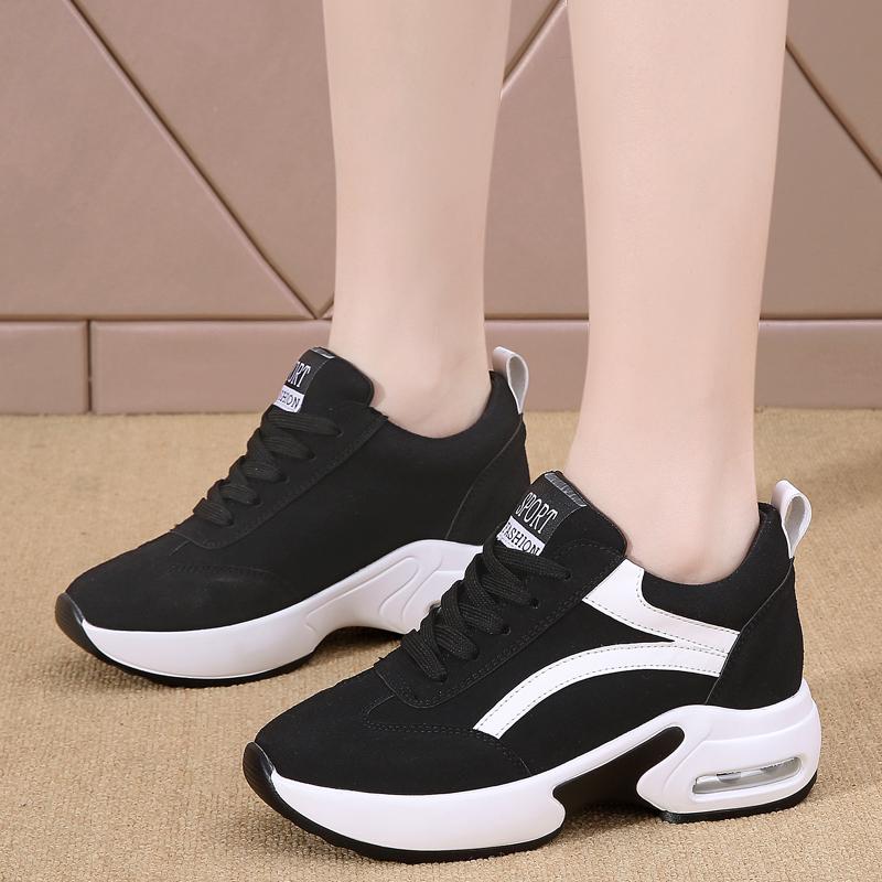 新作通販 インヒールスニーカー レディース 厚底スニーカー シークレットシューズ レディーススニーカー 運動靴 厚底ヒール 軽量 美脚 疲れにくい 厚底 シューズ Site Starbrasil Com Br