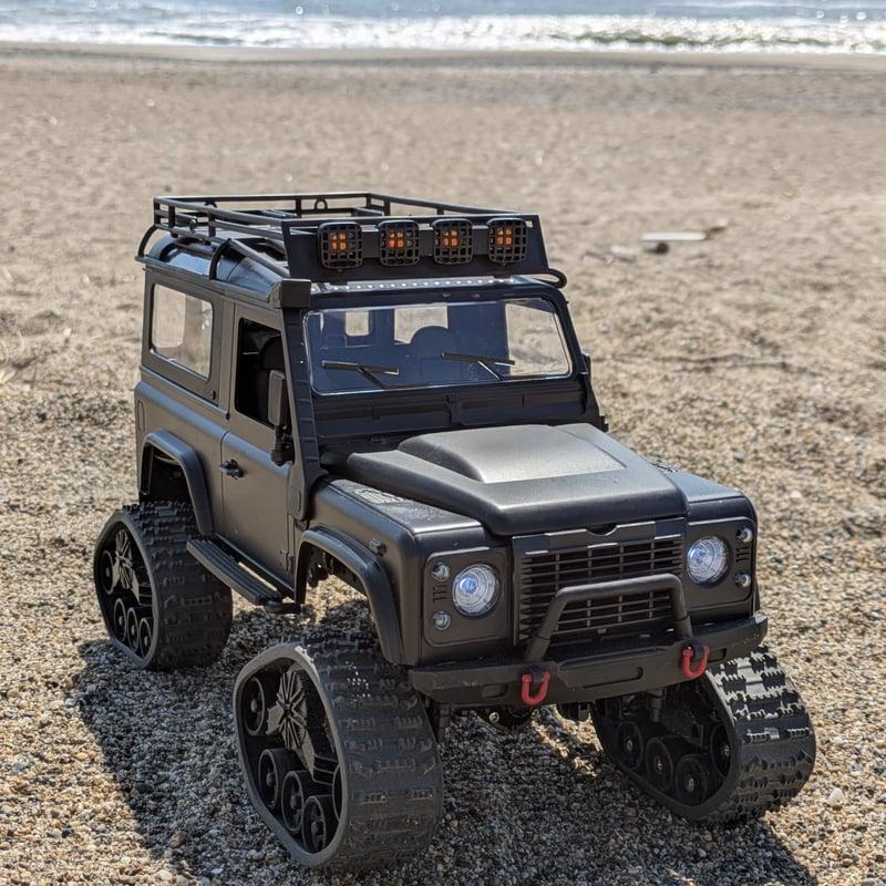 ラジコン ラジコンカー オフロード スケール1/16 四駆 キャタピラー