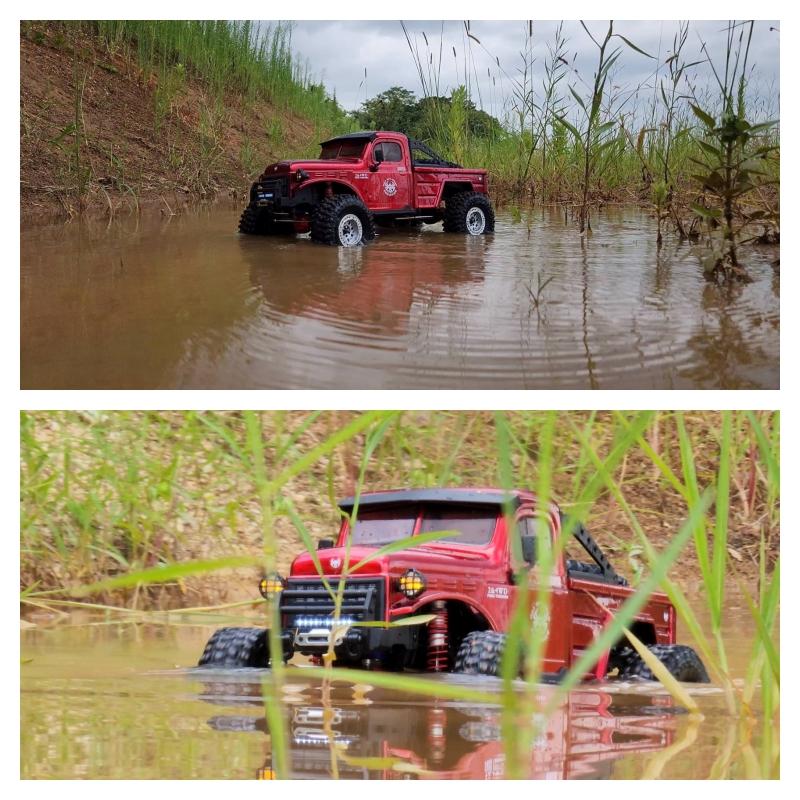 ラジコン ラジコンカー オフロ ード 防水 大型 高速性能 スケール 1/10