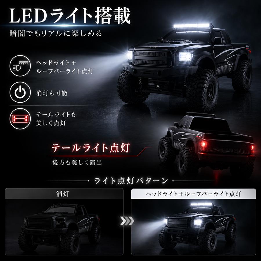 オフロード ラジコン 1/10スケール 防水 : WORLD TOYS - 通販 - Yahoo