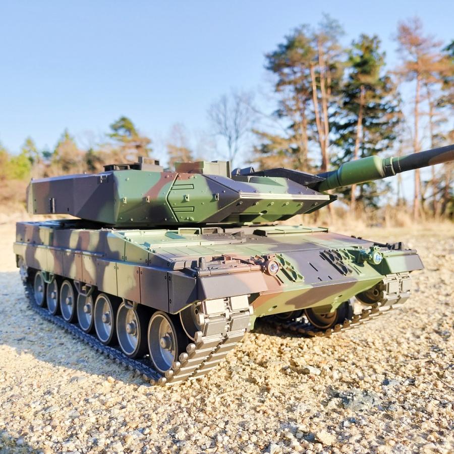 ラジコン 戦車 bb弾 大型 完成品 1/16スケール レオパルト2A6 ラジコン 戦車 bb弾 大型 完成品 1/16スケール レオパルト2A6