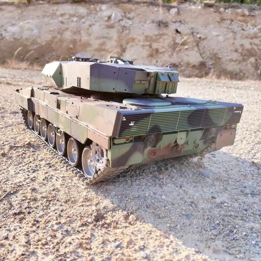 戦車ラジコン レオパルド2A6 1/16スケール 最上級グレード 7.0 Ver